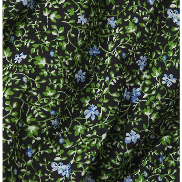 NWOT Michael Michael Kors Floral Ruffle Midi Dress sz L - Picture 6 of 9